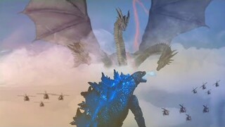 Godzilla VS King Ghidorah - Stop Motion Epic Battle | 4K UHD