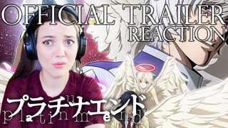 Platinum End Official Trailer Reaction