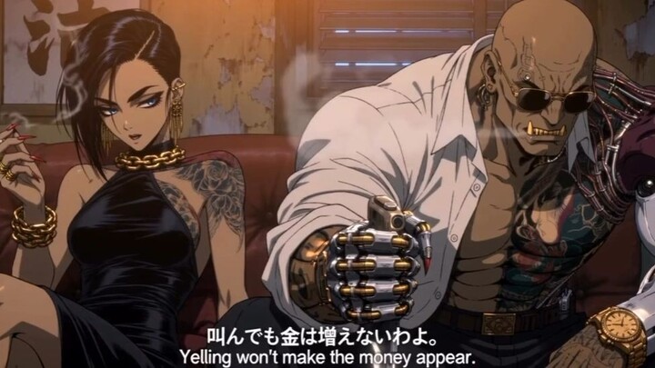POINT BLANK 🩸🌧️No bodies. No answers. Just the rain. #cyberpunk #retroanime #akiraaesthetic #neoto