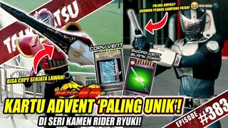 INI DIA KARTU ADVENT 'PALING UNIK' YANG ADA DI SERI KAMEN RIDER RYUKI!