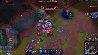 Khazix cào cào chúa đối đầu với rengar thợ săn trong liên minh huyền thoại #game