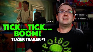 REACTION! tick, tick...BOOM! Teaser Trailer #1 - Andrew Garfield Netflix Movie 2021