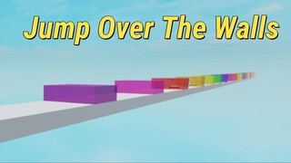 Roblox Jump Over The Walls (Walls 1-50)