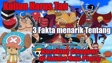 Kalian Harus Tau 3 Fakta Menarik Tentang Karakter Tony Tony Chopper di Anime One Piece