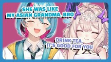 Kyo Talk About How Enna Keep Telling Him to Drink Tea For Every Occasion [Nijisanji EN Vtuber Clip]