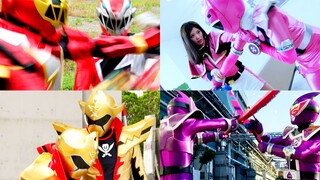 [X酱] True vs. False! Let's take a look at the famous scene of me fighting myself in Super Sentai! (I