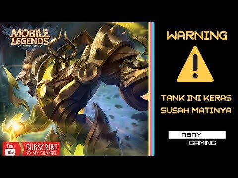 [MOBILE LEGENDS] TANK KOK MVP...???