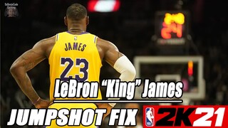 Lebron James Jumpshot Fix NBA2K21