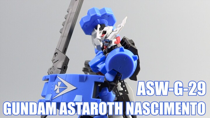 Upgraded! The ultimate romance of asymmetry! HGIBO 1/144 Astaroth Renaissance design review and cont