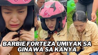 BARBIE FORTEZA UMIYAK MATAPOS HAWAKAN ANG KANYANG KATAWAN