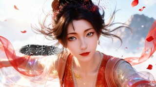 凡人修仙传-慕沛灵侍妾服慢镜头特写-这位姑娘，我见犹怜啊。