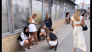 Swedish Girls Before Midnight 4K Stockholm-Sweden 2024 HDR(Part 2)