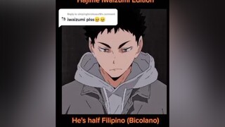 Reply to  here's iwa-chan!! hope u like it🥰 fyp fypシ anime haikyuu headcannons iwaizumi iwaizumihaj