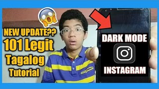 GAWIN NATING DARK MODE INSTAGRAM APPLICATION MO!! (Tagalog Tutorial)
