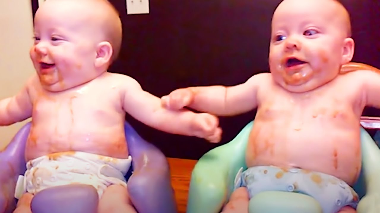 Best Videos Of Funny Twin Babies Compilation - Twins Baby Video - Bilibili