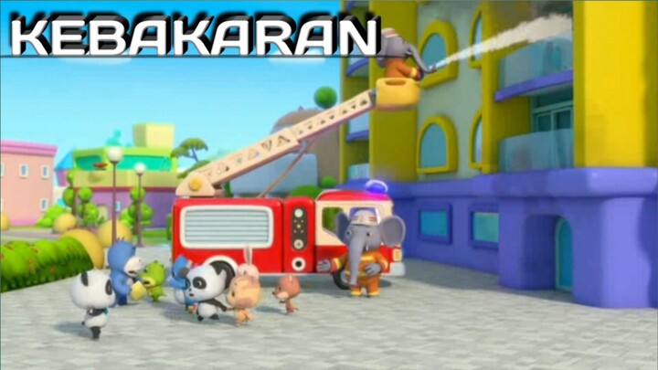 Kebakaran, BabyBus Bahasa Indonesia, Lagu dan Cerita anak-anak