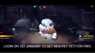 KIỂM TRA KHẢ NĂNG PET YETI MỚI TRONG FREE FIRE | YETI PET SKILL TEST - GARENA FREE FIRE