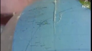 50年代法国影视拍摄的制作地球仪的工厂