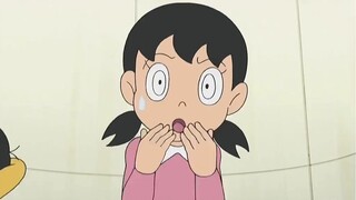 Doraemon: Nobita và những người bạn đi thang máy thẳng xuống trái đất, còn Suneo thì ngơ ngác không 
