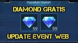 UPDATE EVENT WEB !! BURUAN AMBIL DIAMOND GRATIS !