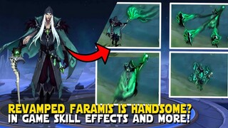 REVAMPED FARAMIS IS HERE! NEW SKILL EFFECTS AND NEW DESIGN! YOUNGER AND HANDSOME | MOBILE LEGENDS!