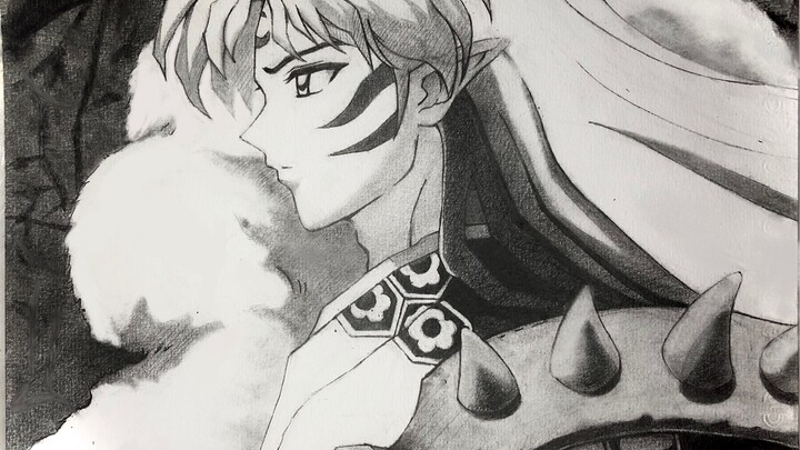 Draw Sesshomaru with a pencil! It’s 2020, does anyone still like Sesshomaru?