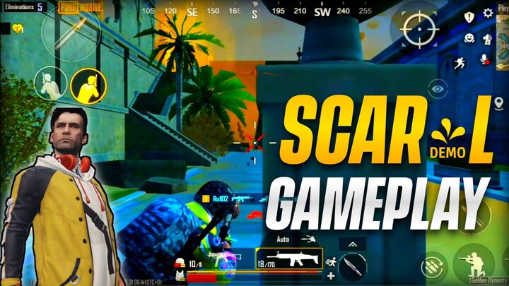 SCAR-L GAMEPLAY | PUBGM