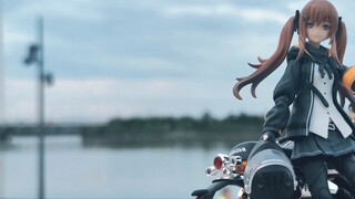 [Outdoor photo shoot] GIRLS' FRONTLINE (riding motorcycles) usually passing by UMP9