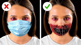 Creepy Halloween Makeup and Costume Ideas