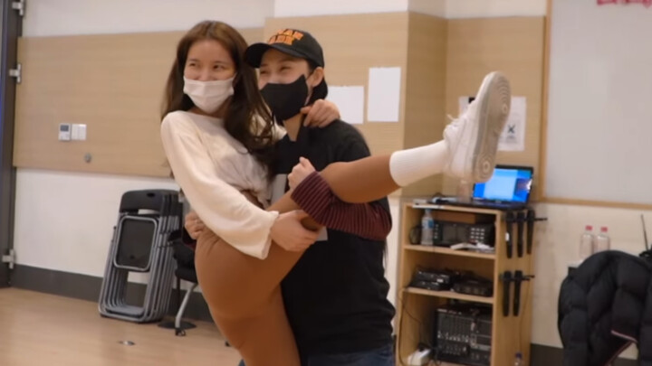 【Moonsun】GGBB舞蹈练习 日月真的甜度爆表 不磕的人有难了