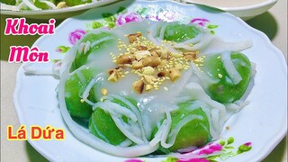 Nhà có Khoai Môn làm ngay món Bánh này ăn cùng nước cốt dừa Ngon và dễ! - Dessert with taro