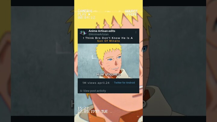 i saw yellow flash in boruto