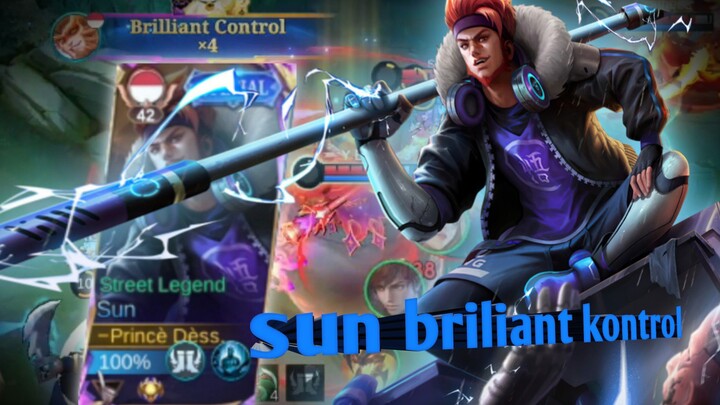 sun bisa dapat briliant control!!