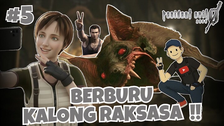 [PART 5] BERBURU KALONG RAKSASA !! - RESIDENT EVIL 0 INDONESIA