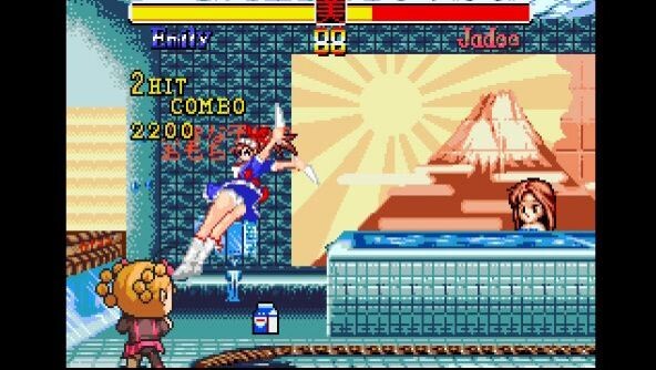 美少女 スーパーストリートファイターII: Glamor Queen Gameplay