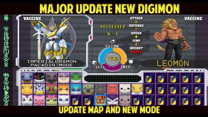 UPDATE NEW DIGIMON RUMBLE ARENA REMASTERED 0.8 PART 1  - Digimon Rumble Arena MOD/REMASTERED