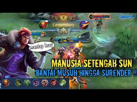 Manusia Setengah Sun Mbantai musuh mampai Afk item sun terkuat terbaru