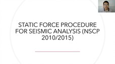 13.2 - Seismic and Footing