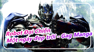 [Robot Đại Chiến/Vẽ tay] Nhãn dán Robot Đại Chiến cho một ngày đẹp trời - Gag Manga