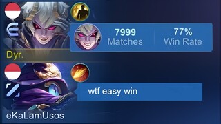 MY LAST MATCH BEFORE 8K MATCHES DYRROTH