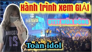 [Vlog] Cùng Ngân Trên Hành Trình Đi Xem Giải ĐTST Mùa Đông Toàn Là Idol / Ngân Kaito