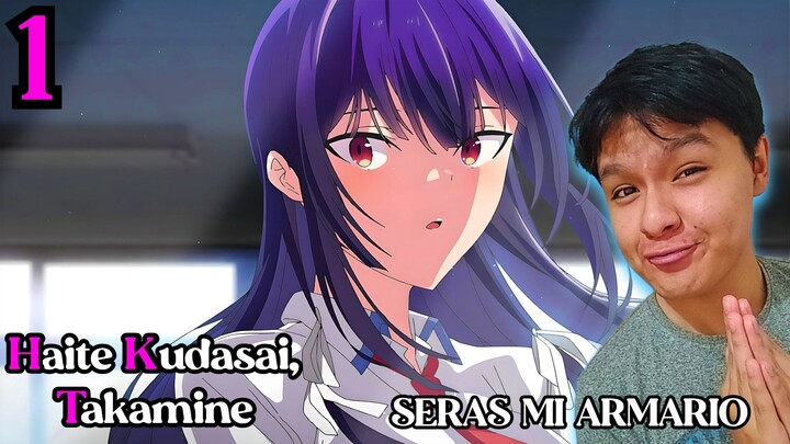 🔥😈 PEAK FICTION XD😈🔥Haite Kudasai, Takamine-san Capítulo 1 REACCION Y RESUMEN