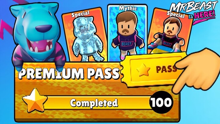 "FREE" MANY "SPECIAL & MYTHIC" SKINS | STUMBLE PASS | BEAST WHEEL | Stumble Guys