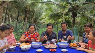 Giải Cảm Cho Cả Gia Đình với Nồi Cháo Lòng Sau Một Ngày Lao Động Mệt Mỏi | TKQ & Family T1106