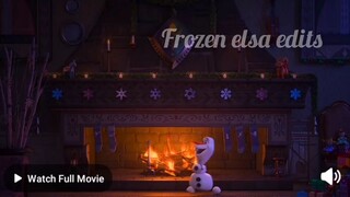 Arendelle castle yule log : Watch FULL movie :link in Description