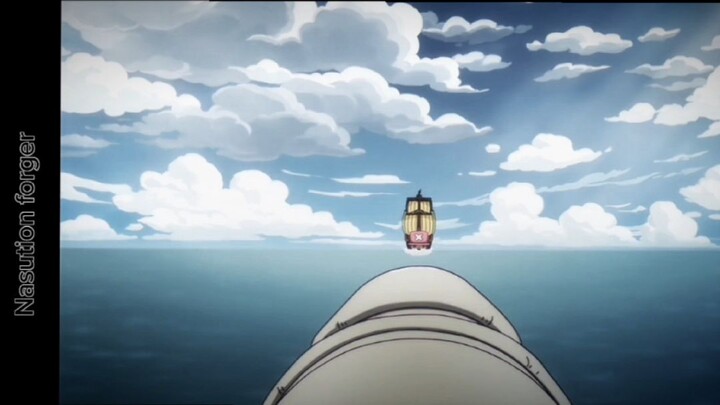 yasop memberi pelajaran kepada kru Bartolomeo agar tidak merusak jolly Roger milik Luffy.