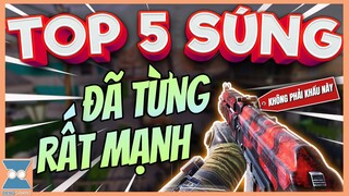 CALL OF DUTY MOBILE VN | TOP 5 KHẨU SÚNG ĐÃ TỪNG RẤT MẠNH NAY CHỈ CÒN LÀ QUÁ KHỨ | Zieng Gaming