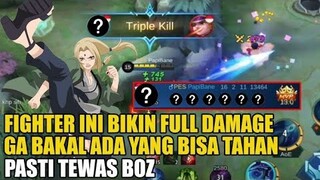 FIGHTER INI BIASA DIJADIIN SUPPORT PADAHAL KALO FULL DAMAGE PARAH BANGET DAMAGENYA GAK NGOTAK