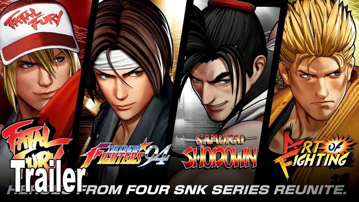 The King of Fighters XV Team Samurai Trailer EVO 2022 [HD 1080P]