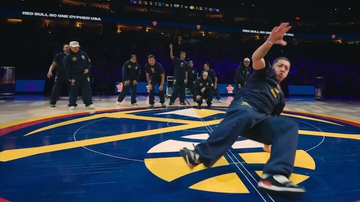 Betapa mewahnya pertunjukan tari jalanan di babak pertama NBA